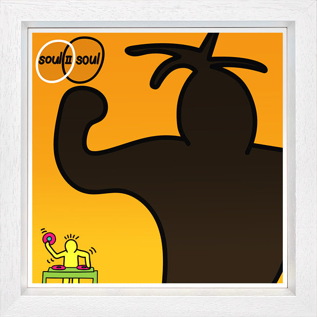 club classics vol 1 print framed in white by artist tboy