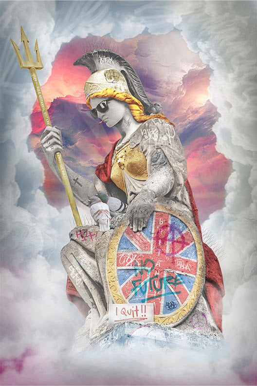 cool britannia print by artist jj adams