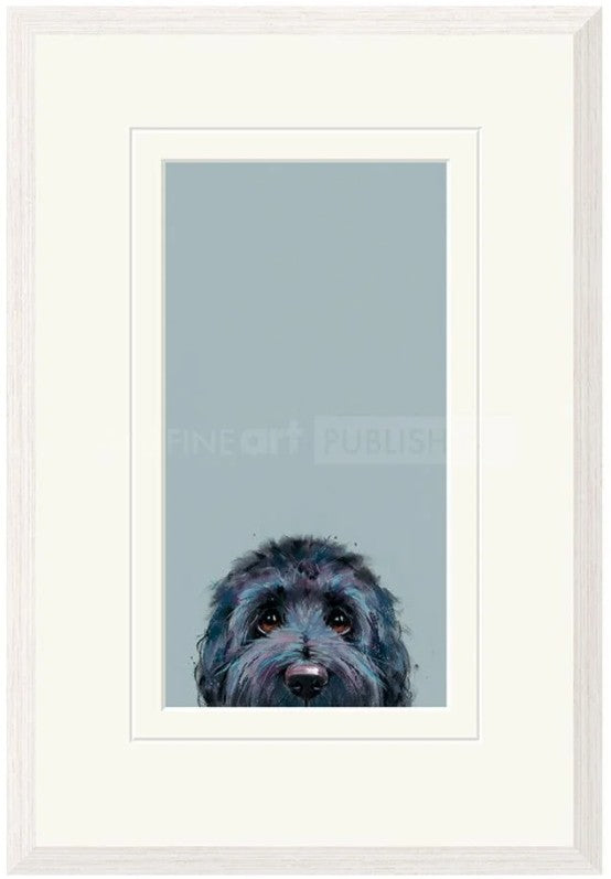 cute alert framed pprint by artist nicky litchfield