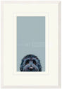 cute alert framed pprint by artist nicky litchfield