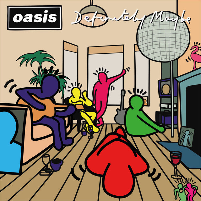 definitely maybe album cover print by artist tboy