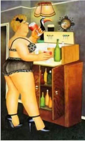 drinkies offical collectors edition print by artist beryl cook
