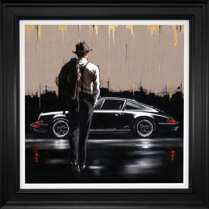 driven by dreams framed print by artist richard blunt