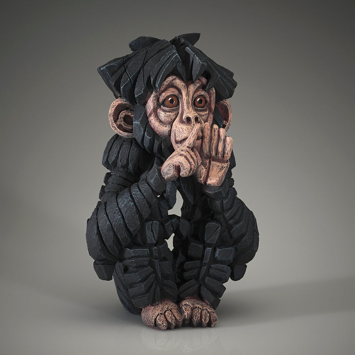 Baby Chimpanzee Speak No Evil