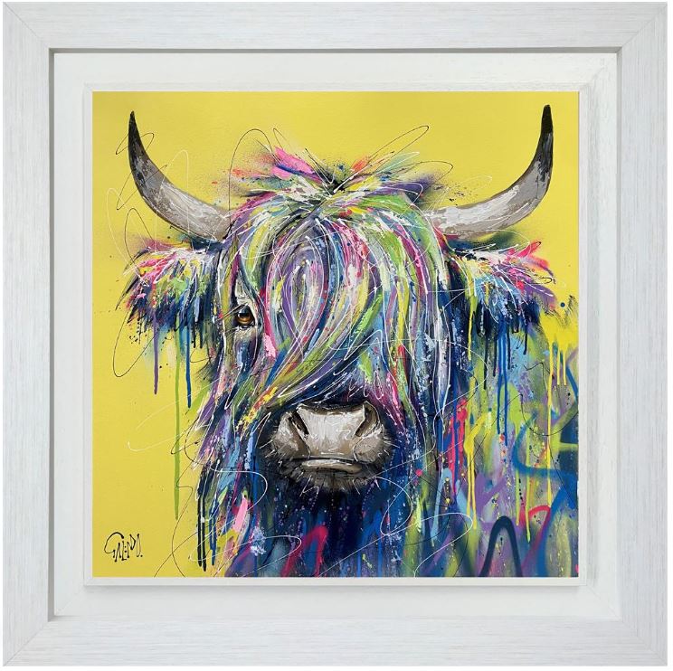 edmund commission original framed by artist joe galindo