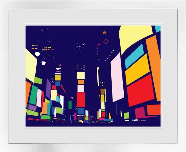 electric dreams framed print by artist oshe