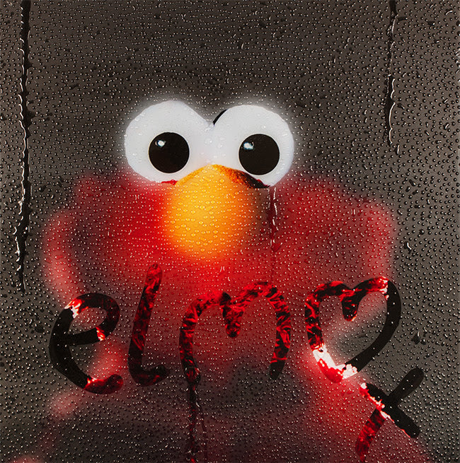 elmo print by artist tboy
