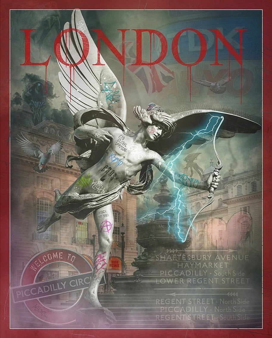 eros print by artist jj adams