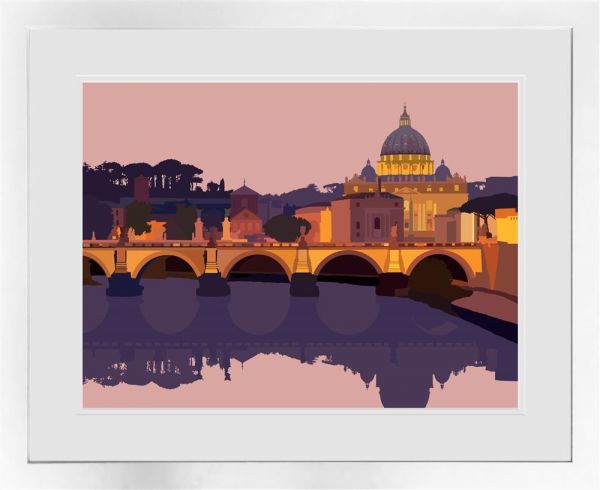 eternal dawn framed print by artist oshe