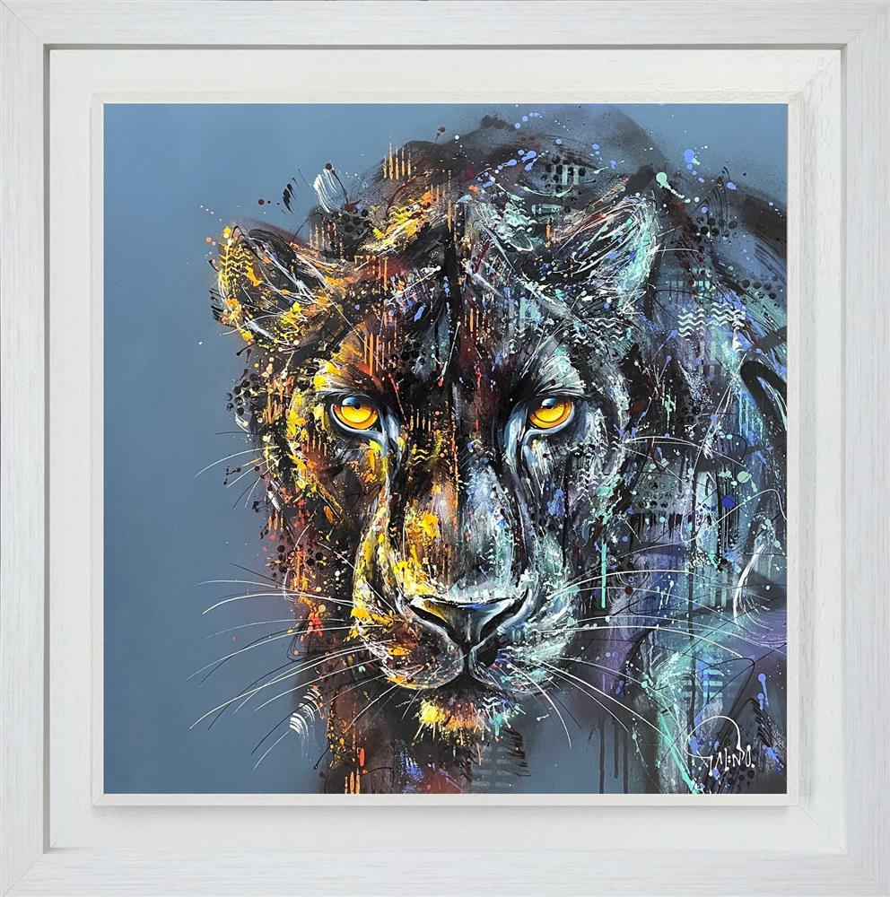 felix framed original by artist joe galindo