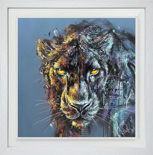 felix framed original by artist joe galindo