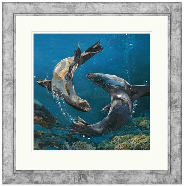 first dance framed print by artist sarah jackson