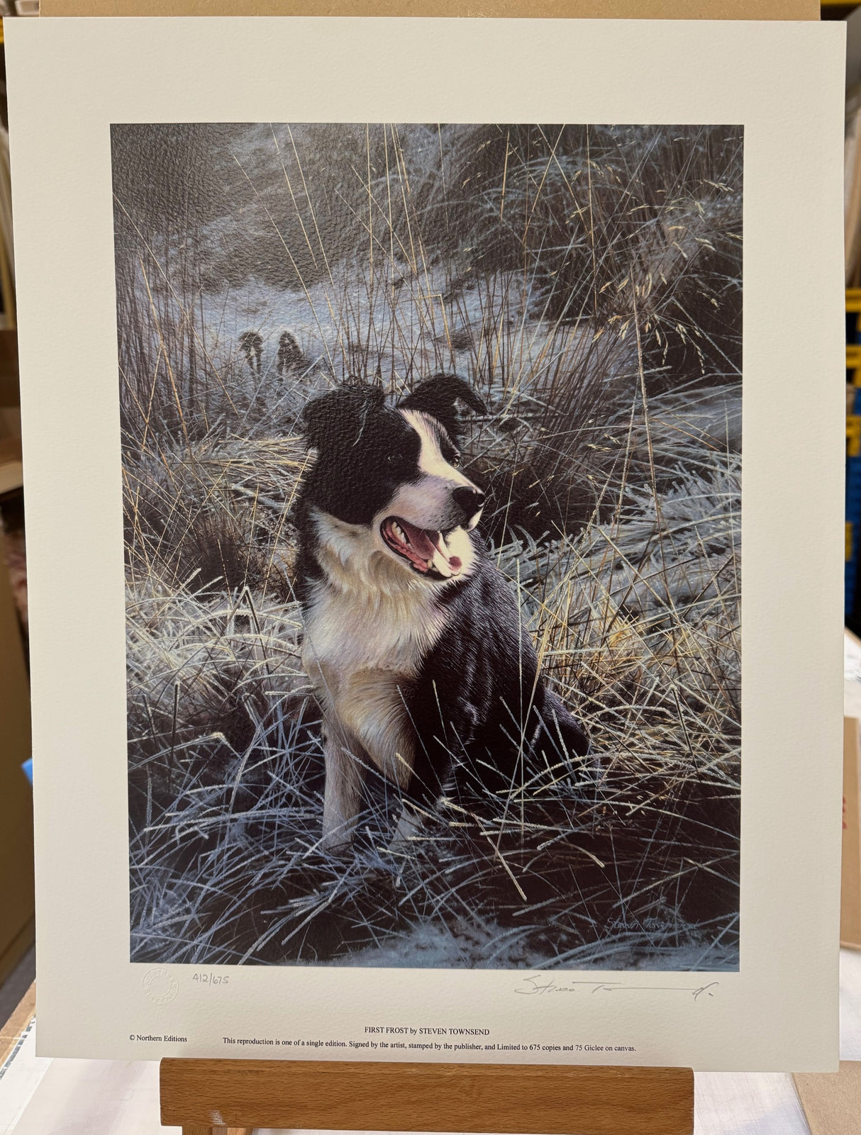 first frost print by artist steven townsend