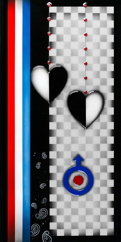 for the love of mod unframed print by artist kealey farmer