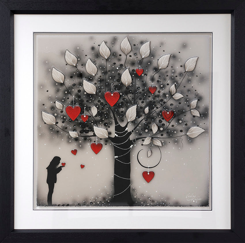 for you framed print by artist kealey farmer