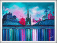 forever edinburgh original framed by artist julie connor