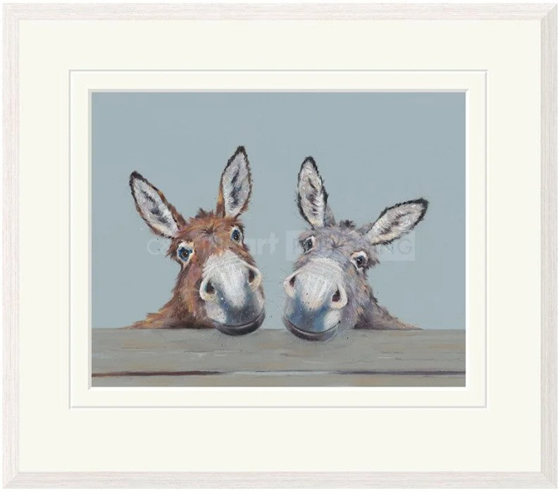 forever freinds framed print by artist nicky litchfield