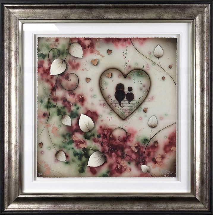 friends no matter what framed print by artist kealey farmer