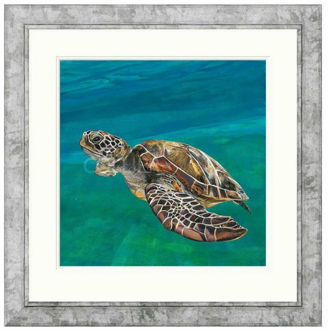 gone with the tide framed print by artist sarah jackson