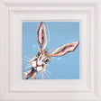 hare aware framed print by artist ashley saunders