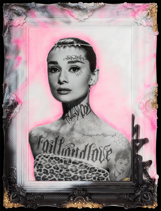 Beauty and Grace Hepburn Pink