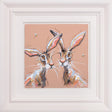 hippity hoppity framed print by artist ashley saunders