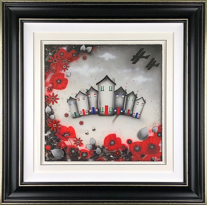 home print framed in black by artist kealey farmer