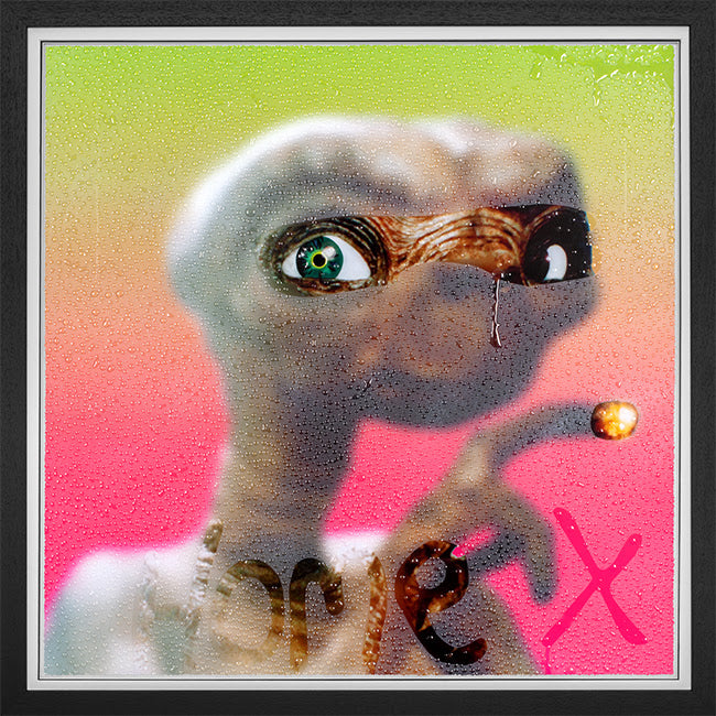 home print framed in black by artist tboy