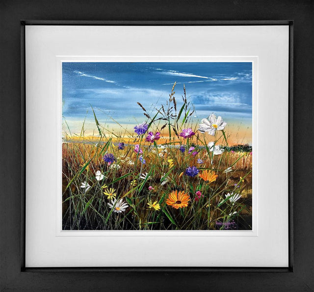 hope and happiness framed print by artist kimberley harris
