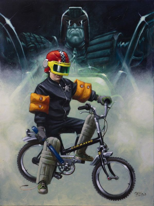 i am the law creep print byb craig davison
