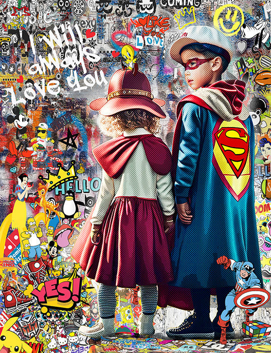 i will always love you mounted print by artist zee