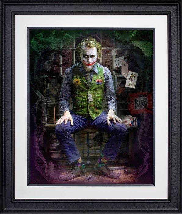 i'm not a monster lenticular framed print view 1 by artist jj adams
