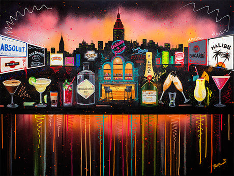 its 5 oclock somewhere original framed by artist julie connor