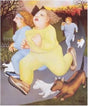 joggers on the hoe print by artist beryl cook