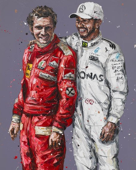Lauda & Hamilton