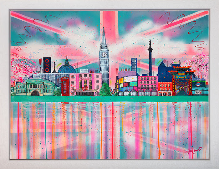 lets do london original framed by julie connor