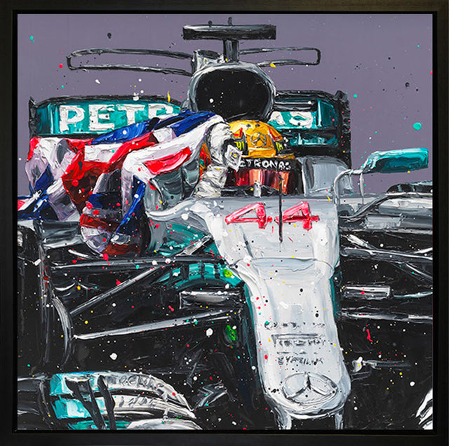 lewis mexico car 17 wall of champions framed print by artist paul oz