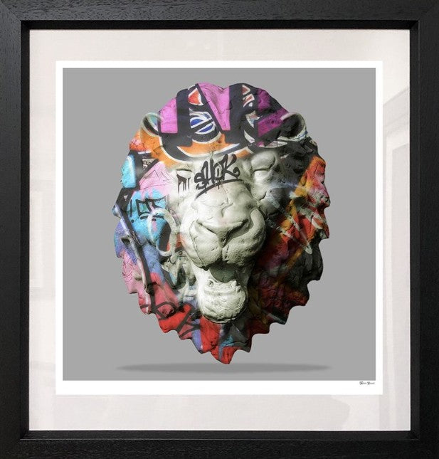 Lion Head Graffiti (Small)