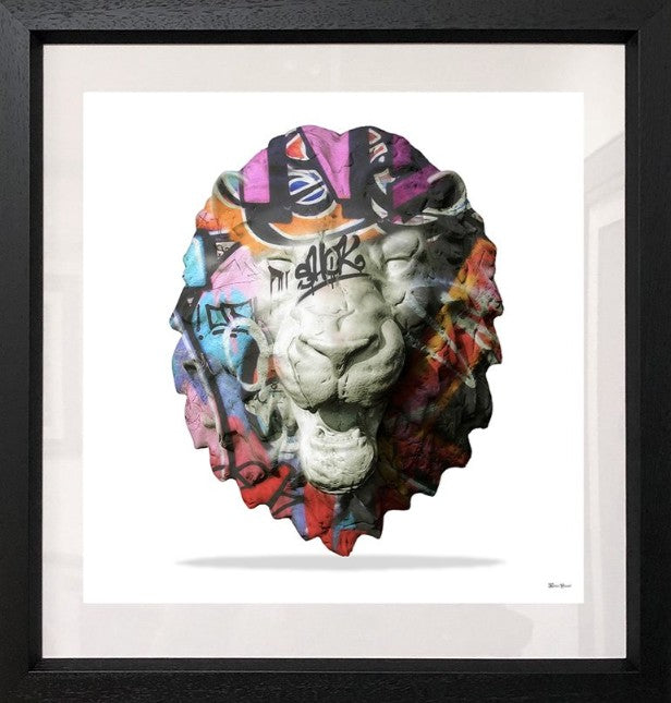 Lion Head Graffiti (Small)