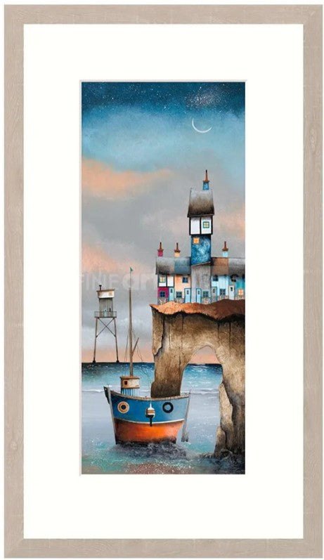 little durdle framed print by artist gary walton