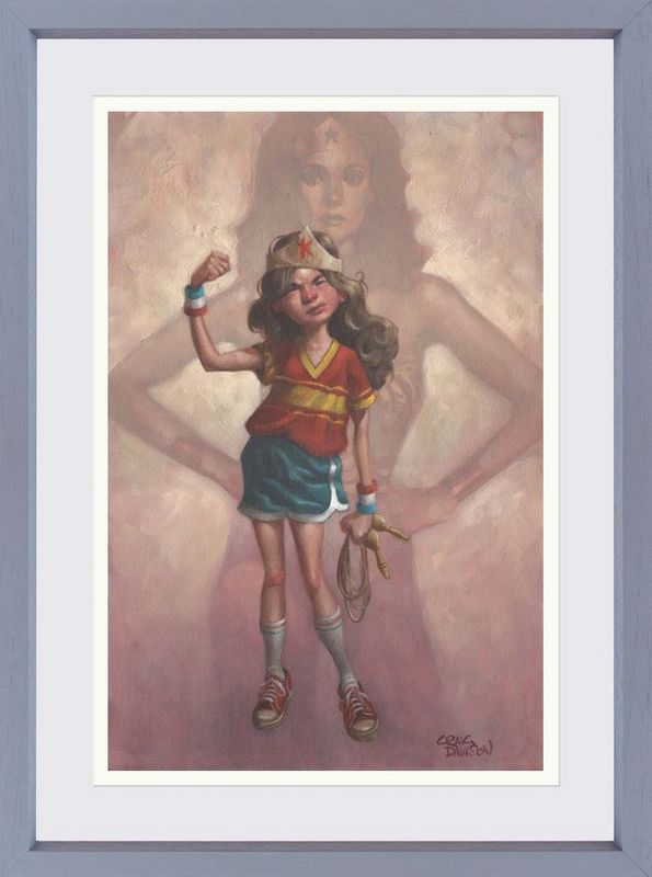 little wonder framed print by artist craig davison