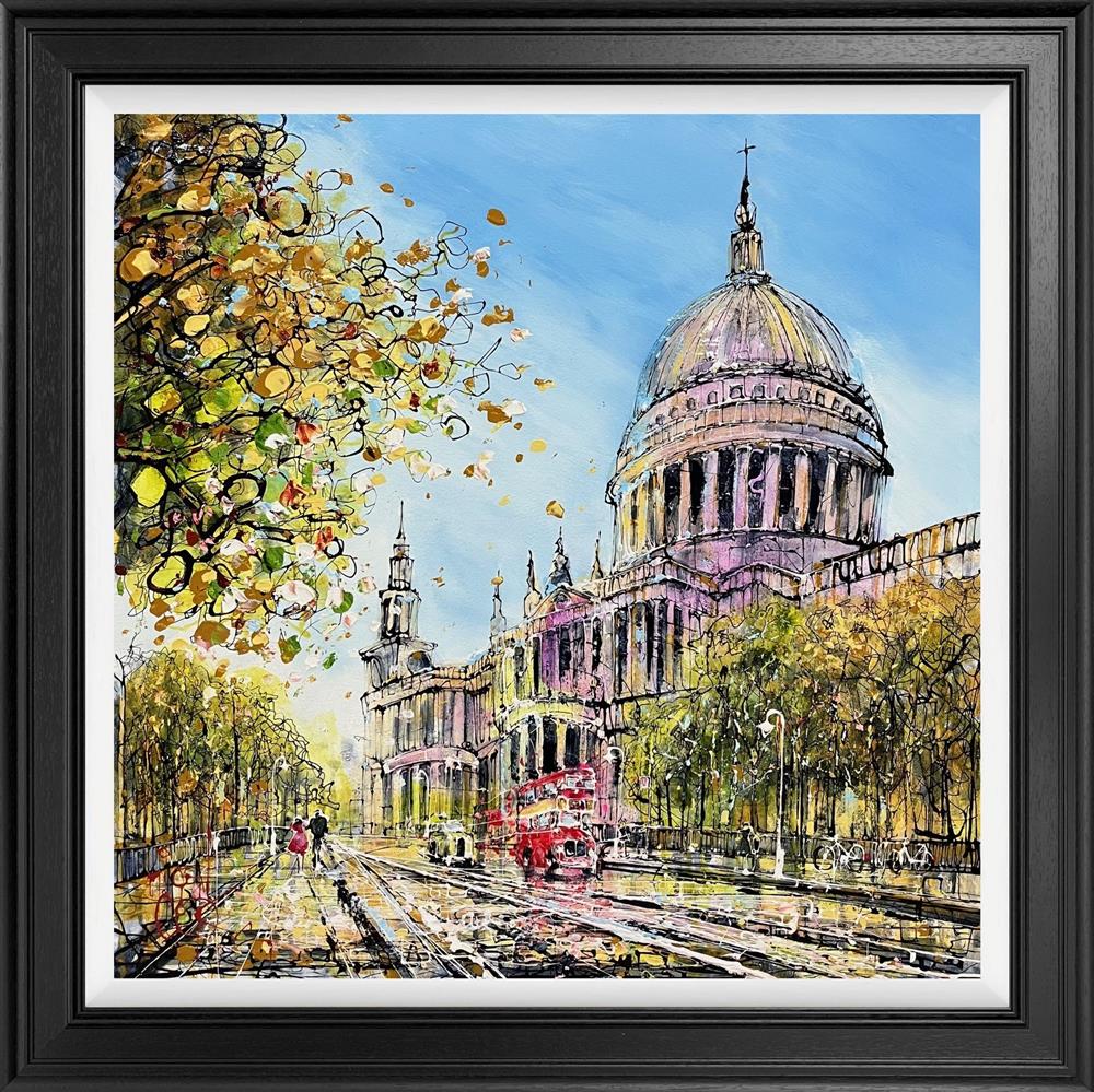 london life framed print by artist nigel cooke