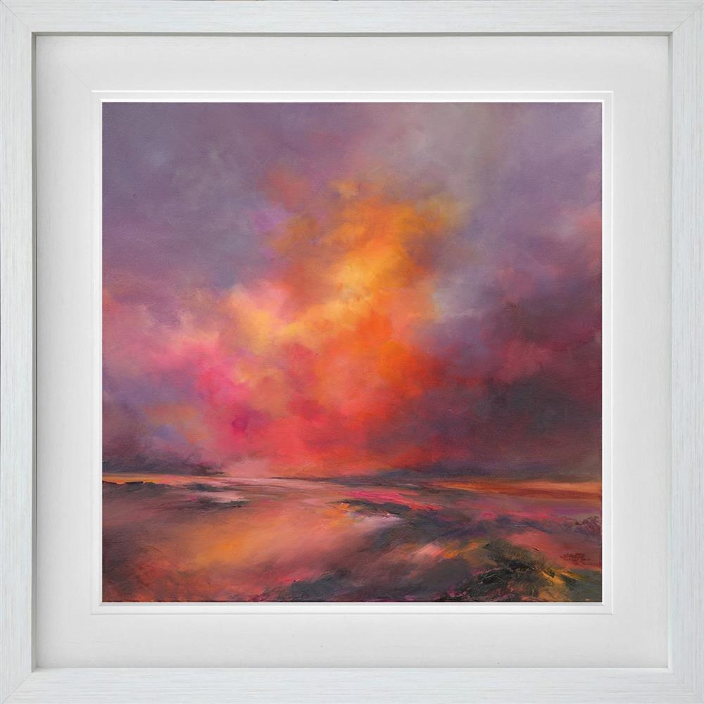 lost in thought framed print by artist alsion johnson