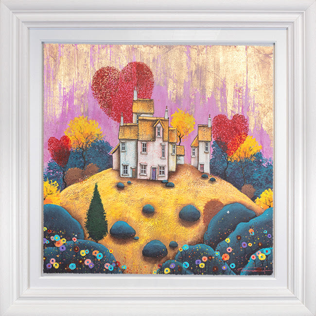 love hut ii framed print by artist dale bowen