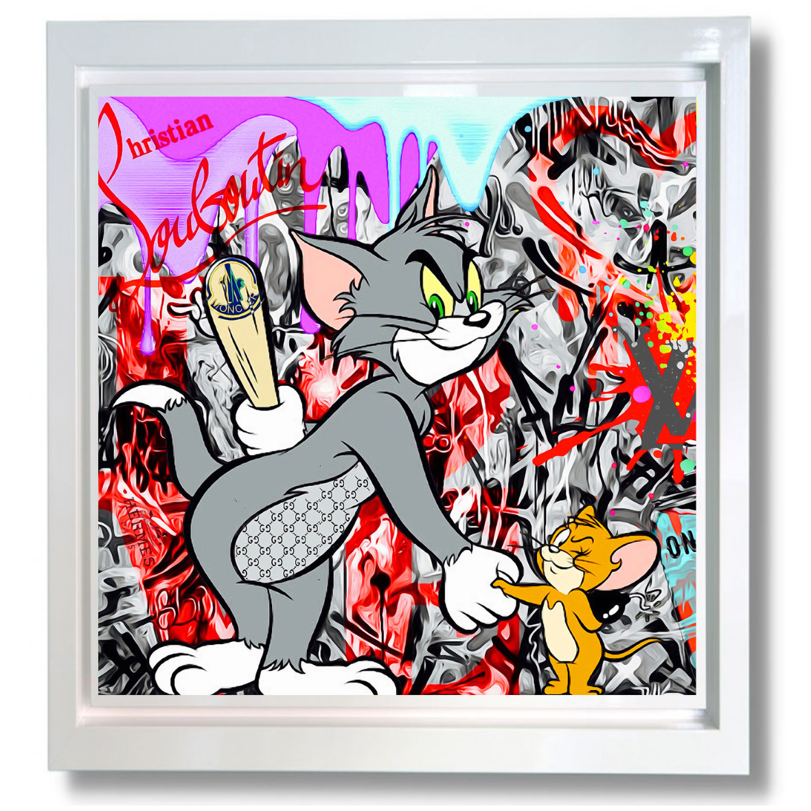 love is framed print by artist #onelife183