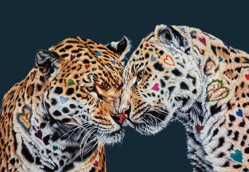 love is in the air print by artist hayley goodhead