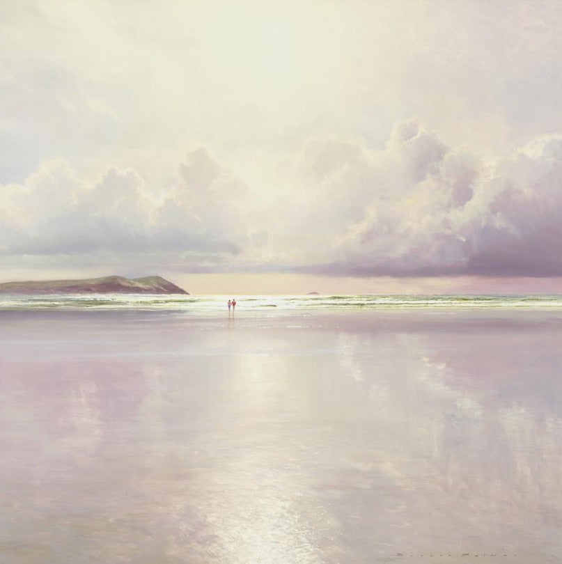 lovers walk print by artist duncan palmar