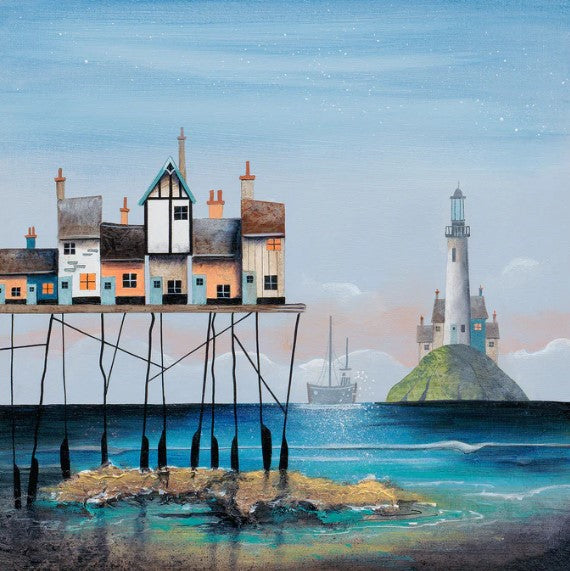 low tide iii print by artist gary walton