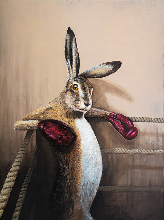 marciano mouted print by artist angus gardner