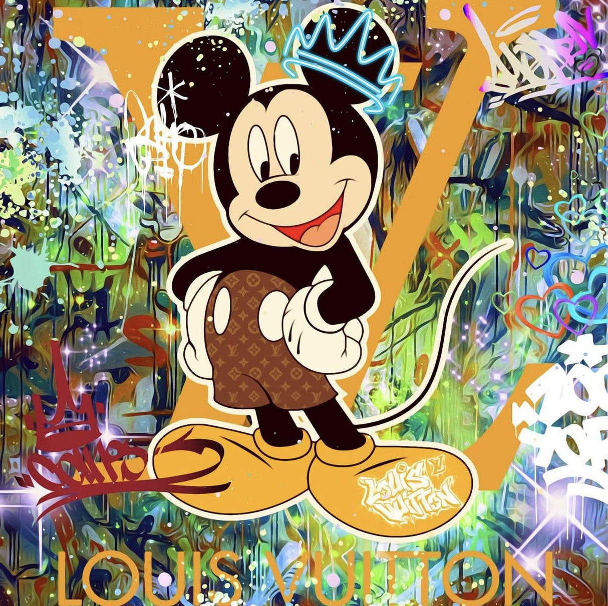 mickey vuitton image by artist #onelife183